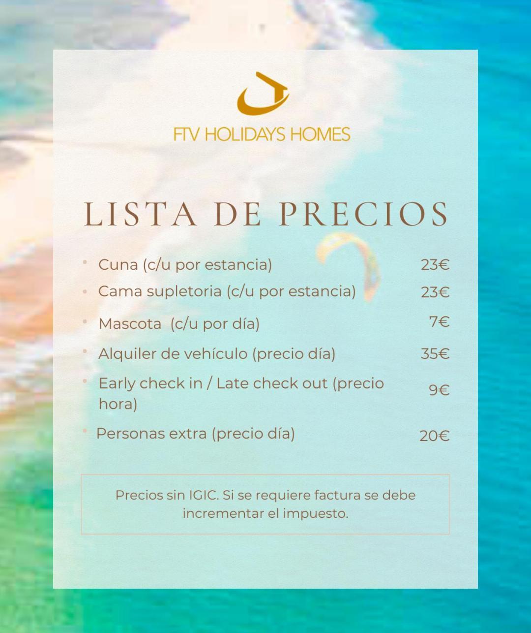 Ftv Holidays Homes Corralejo Exteriör bild